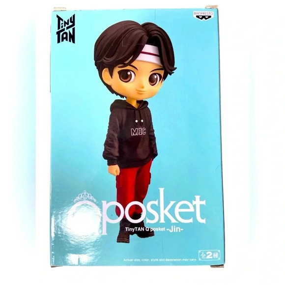 BTS - TinyTAN - Bandai - Q Posket -  Jin - BNIB 🕺 - Picture 1 of 5